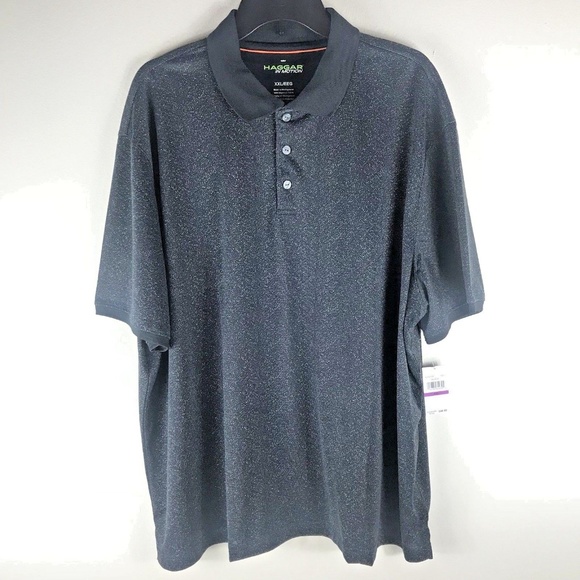 Haggar Other - Haggar In Motion Mens XXL Black Polo